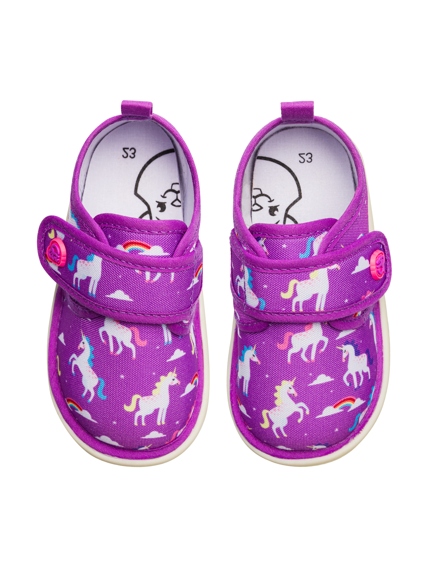 Unicorn baby slippers clearance
